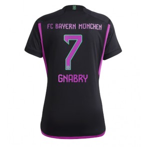 Bayern Munich Serge Gnabry #7 kläder Kvinnor 2023-24 Bortatröja Kortärmad